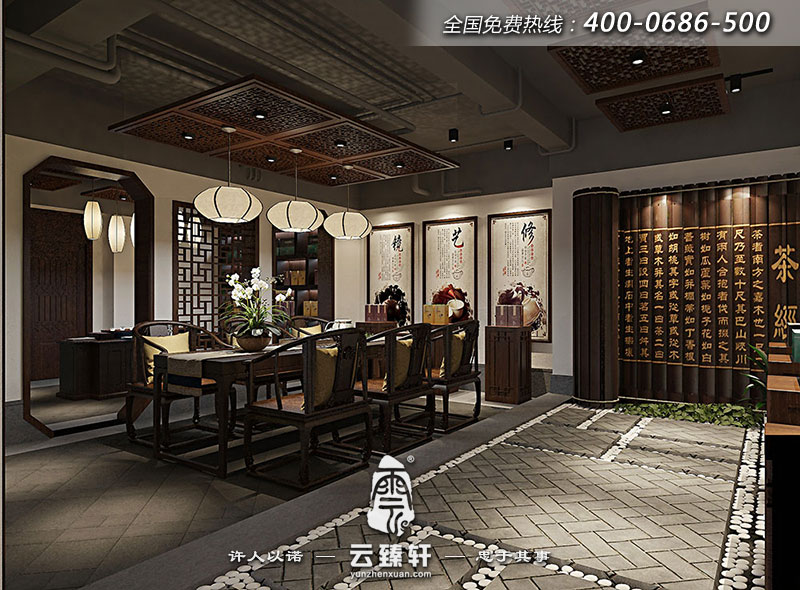 茶樓會所設(shè)計效果圖