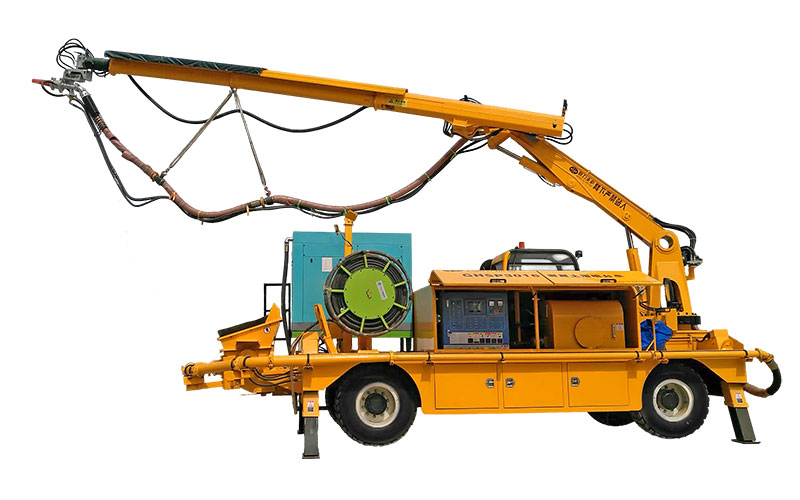 近些年混凝土濕噴臺車在國內迅猛發展的原因以及未來前景(圖1)