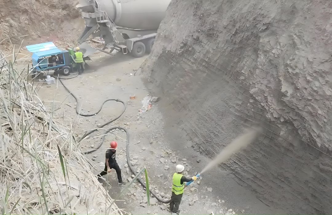 什么是噴射混凝土？噴射混凝土的用途是什么？(圖1)