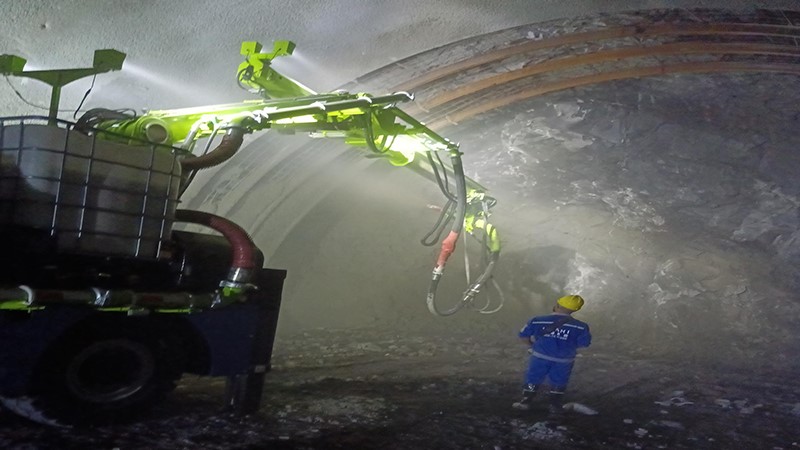 隧道施工中的噴射混凝土是什么？噴射混凝土的作用是什么？(圖1)